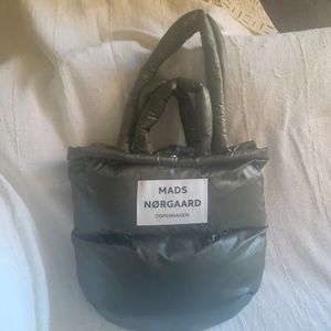 Pillow olive shoulder bag